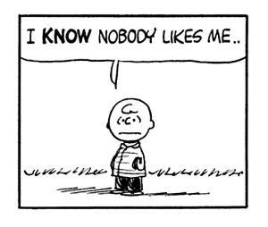 Peanuts: Nobody likes me